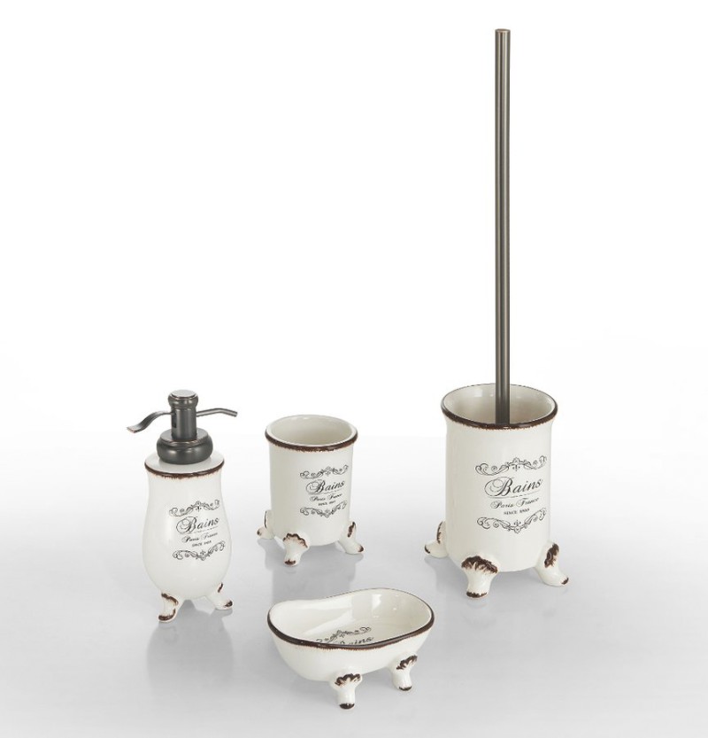 AMELIE dávkovač mýdla na postavení, 230ml, keramika AM80