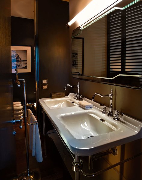 WALDORF keramické dvojumyvadlo 150x55cm, 6 otvorů, bílá 4143K1-3