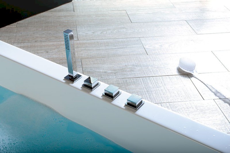 ANDRA R asymetrická vana 180x90x45cm, bílá 78771