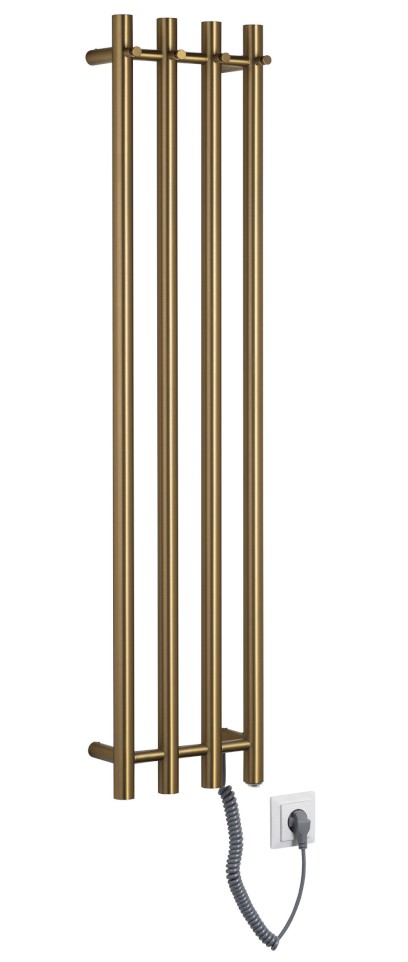 PAPINADO elektrický sušák ručníků 263x1200mm, 85 W, zlatá mat ER750GB
