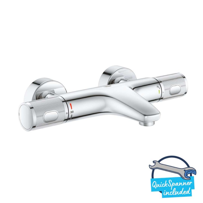 Precision Feel Termostatická vanová baterie, chrom GROHE 34788000