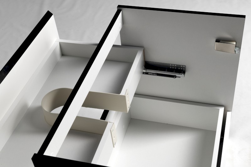 ALTAIR umyvadlová skříňka 67x60x45cm, černá mat AI670