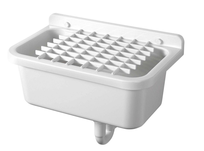 Závěsná výlevka 55x34cm, plast, bílá PI5055