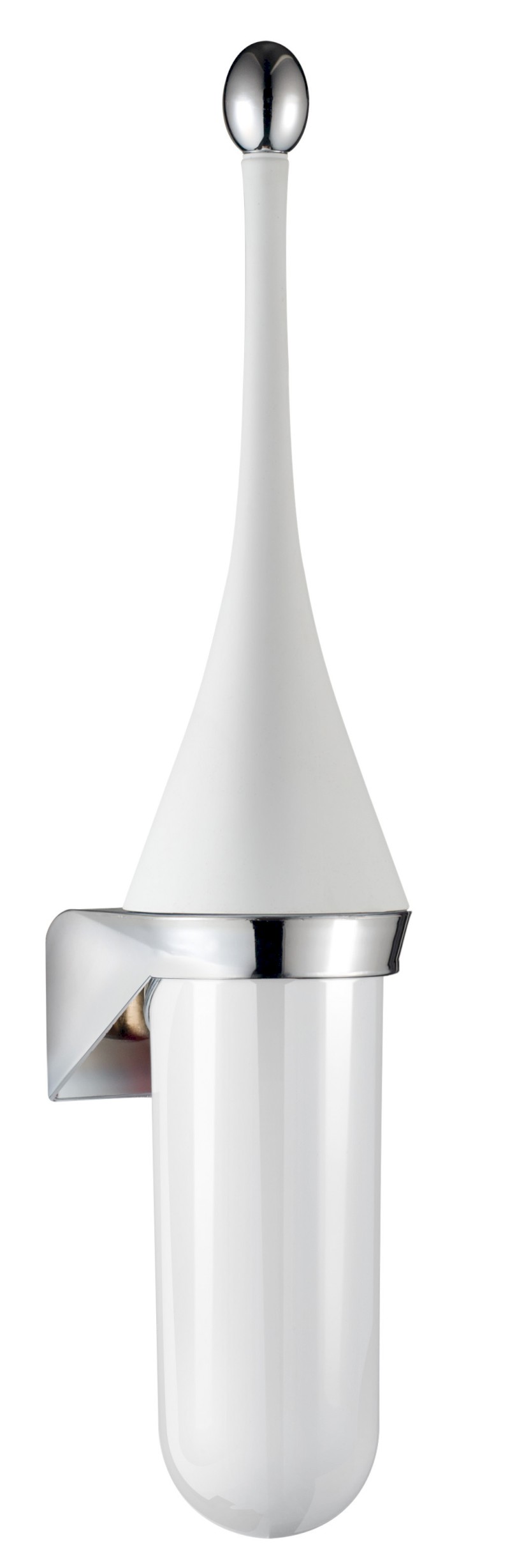 COLORED WC štětka závěsná, ABS, Soft Touch, bílá A65801BI