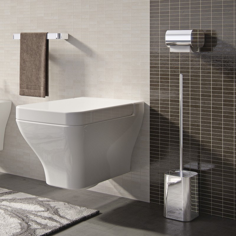 OUTLINE držák toaletního papíru s krytem, chrom 322513