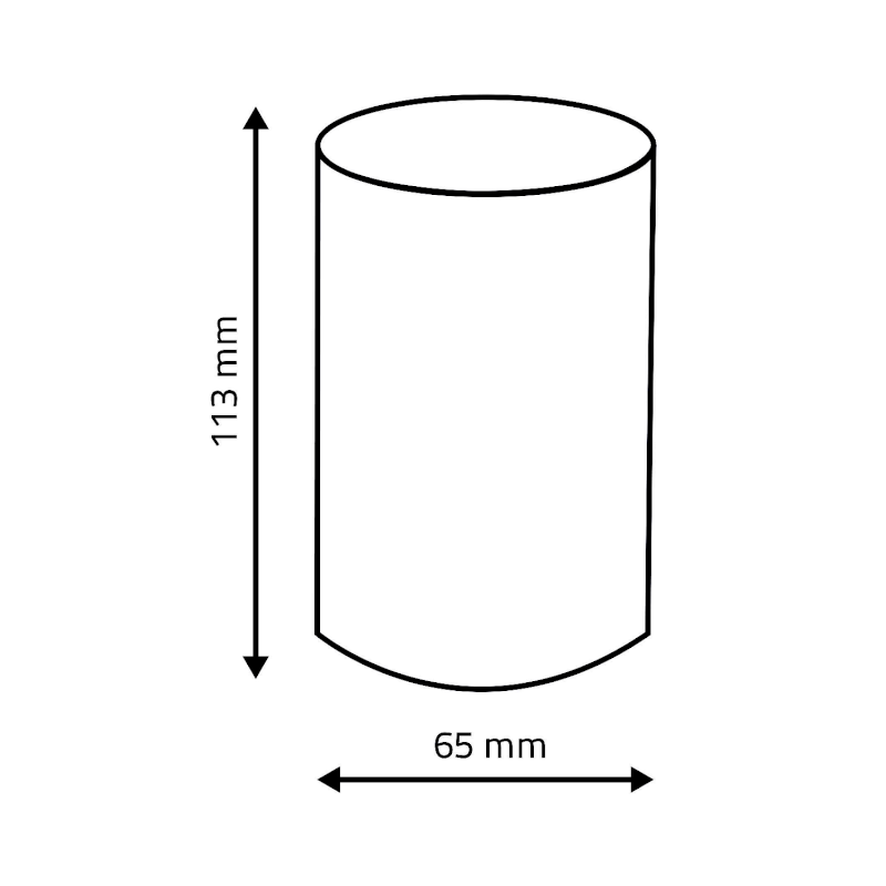 ROLLER sklenka na postavení, béžová 2105109