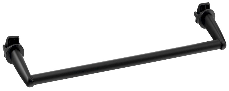 Sušák ručníků na otopná tělesa 36cm rovný, černá mat IDR-40B