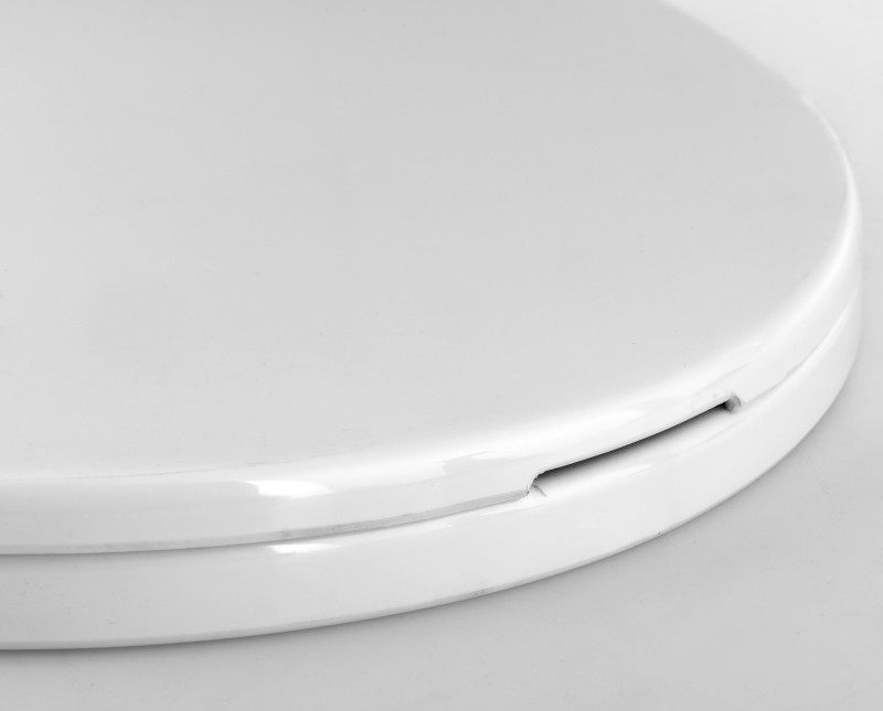 ESMERALDA WC sedátko, Soft Close, bílá ES8816