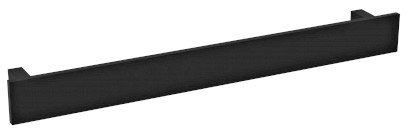 PATRON sušák osušky, 600x60mm, černá mat PX064