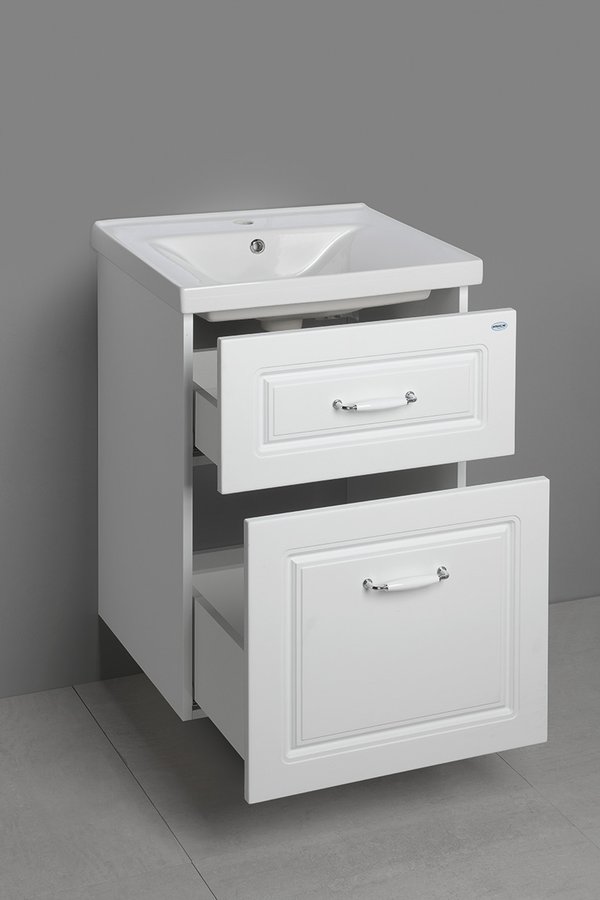 FAVOLO umyvadlová skříňka 52x72,5x44cm, bílá mat FV255