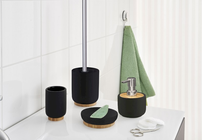 FANCY WC štětka na postavení, černá 2126410