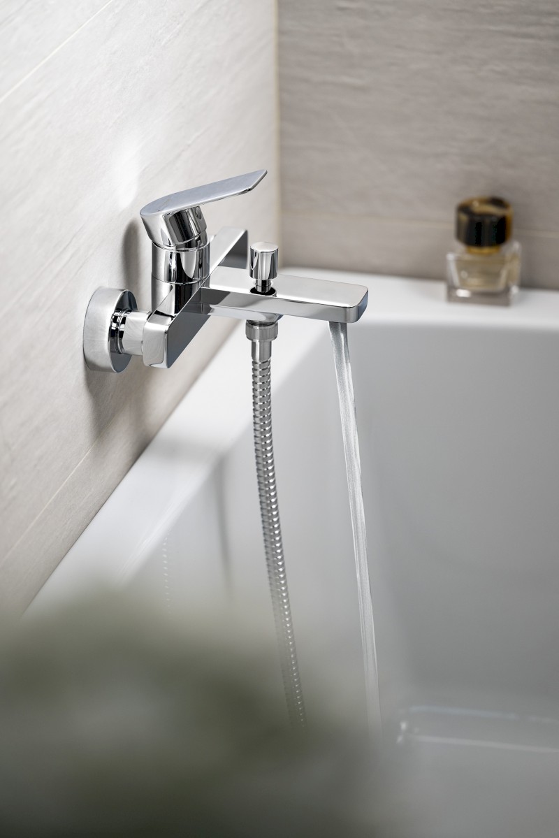 DAPHNE nástěnná vanová baterie, chrom DH101