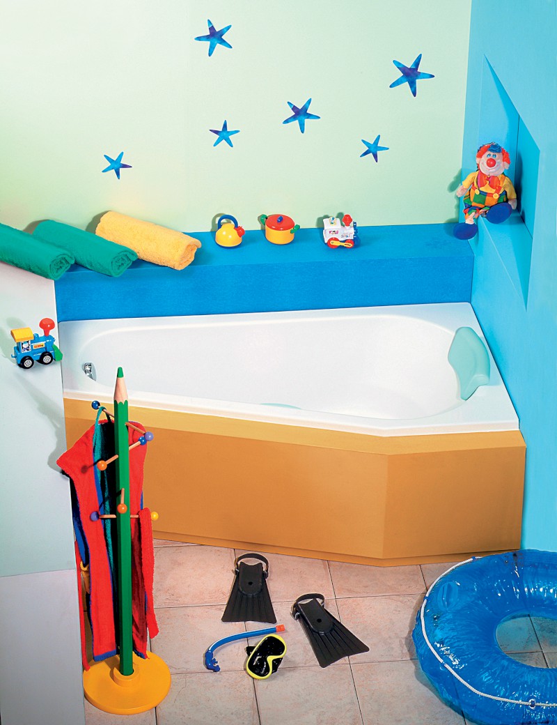 PROJEKTA R asymetrická vana 160x80x44cm, bílá 21111