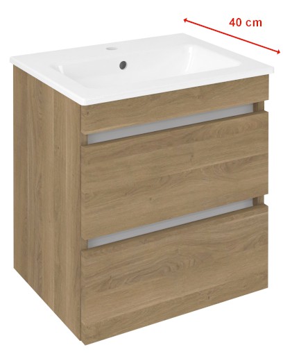 EZARA umyvadlová skříňka 48x54x39cm, dub cuneo EZ492-2525