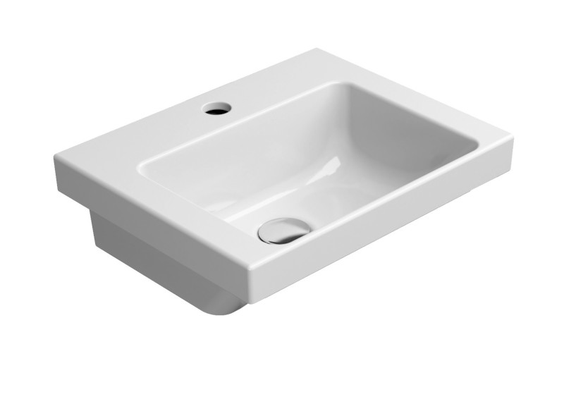 NORM keramické umývátko 42x34cm, bílá ExtraGlaze 8685111