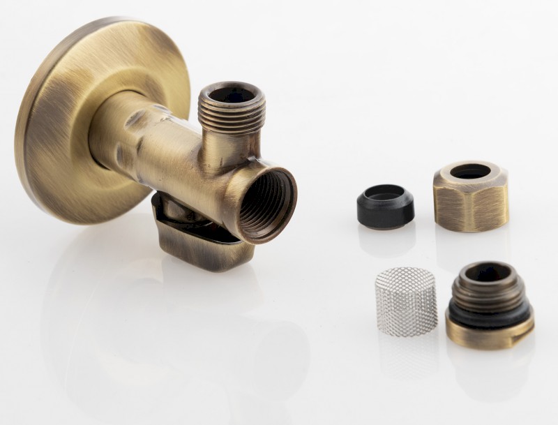 Rohový ventil s matkou, 1/2