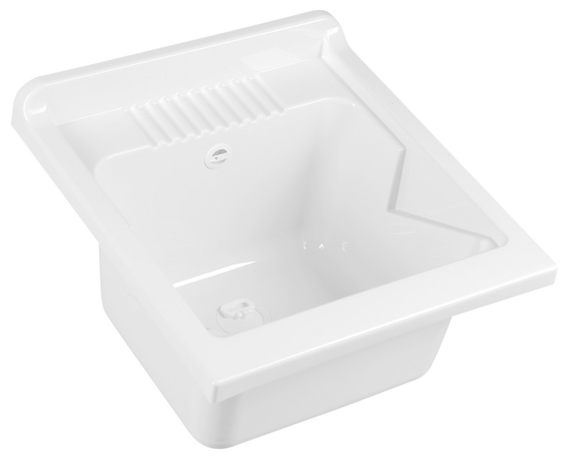Výlevka na skříňku 45x50cm, plast bílá PI4550