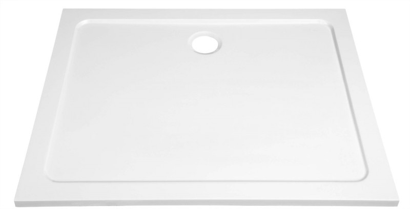 TECMI sprchová vanička z litého mramoru, obdélník 120x80cm, bílá PQ12080