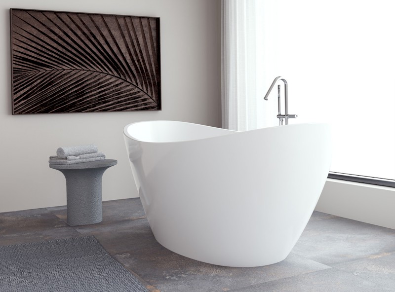 AVILA volně stojící vana 170x80x68cm, bílá 68641