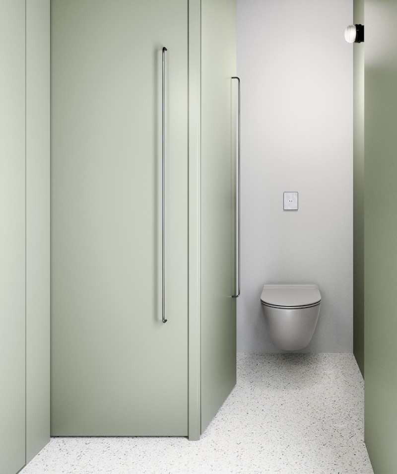 WC sedátko, SLIM, Soft Close, Quick Release, cenere mat/chrom MS86CSNS17