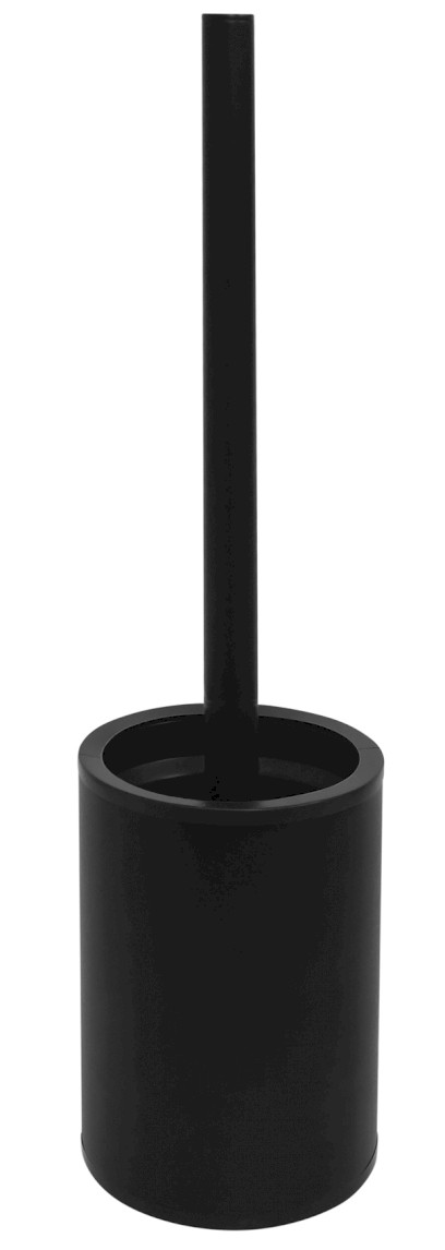 X-ROUND BLACK WC štětka na postavení, černá mat XR306B