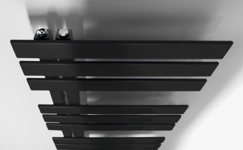 SILVANA otopné těleso 500x1236mm, černá mat IR154B