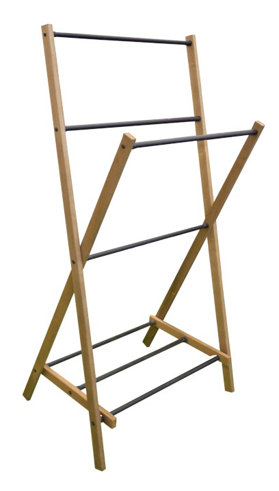 WING skládací stojan na ručníky 58x103x35cm, jasan SP854