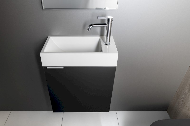 LATUS IV umyvadlová skříňka 49,5x50x25cm, antracit matný LT410-3434