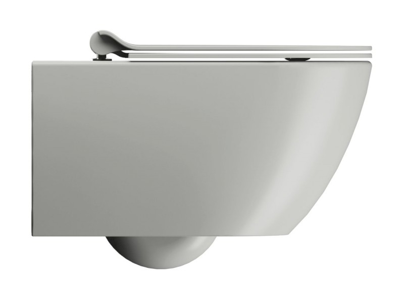 PURA závěsná WC mísa, Swirlflush, 36x55cm, cenere dual-mat 881517