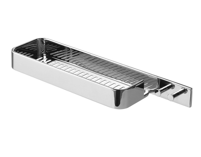 Il GIGLIO police do sprchy, 400x42x115mm, chrom A91813