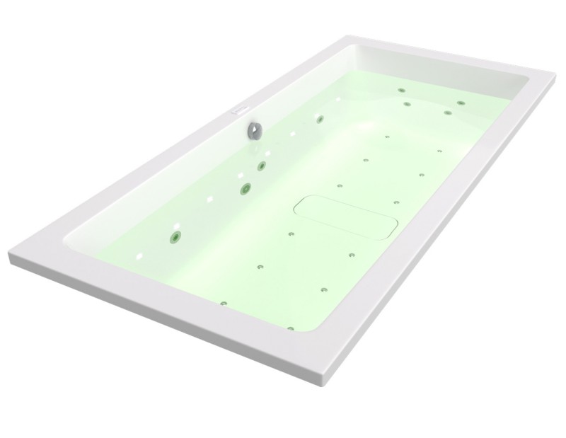 COLORTERAPIE RGB vnitřní bodové osvětlení vany, 8 LED diod 91408