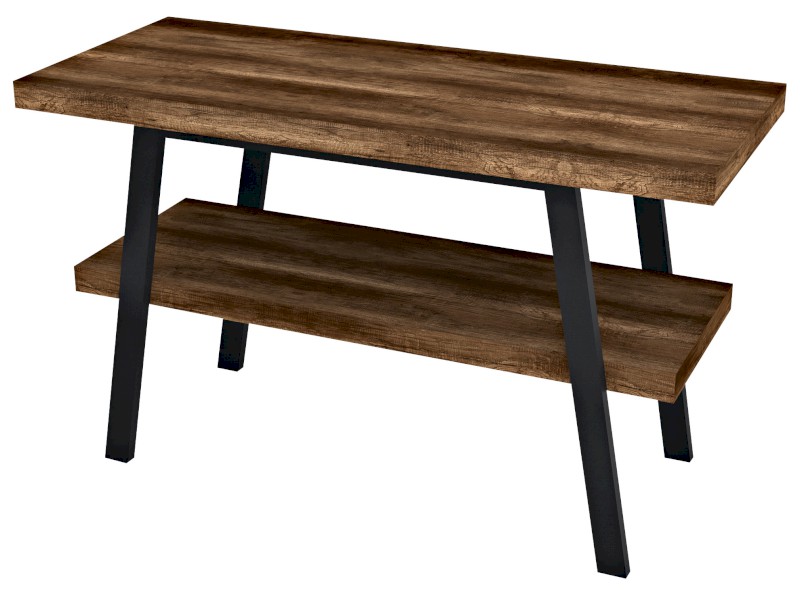 AVICE deska pod umyvadlo 100x39cm, tl.5cm, dub tmavý AV11011