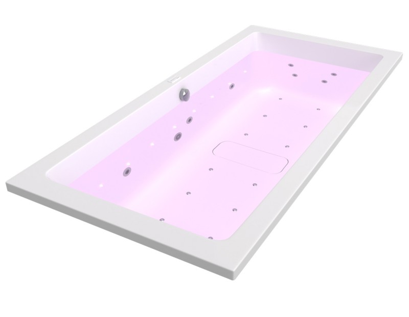 COLORTERAPIE RGB vnitřní bodové osvětlení vany, 8 LED diod 91408