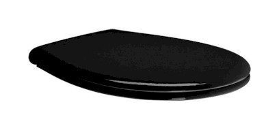 CLASSIC WC sedátko, Soft Close, Quick Release, černá/chrom MSC87CN20