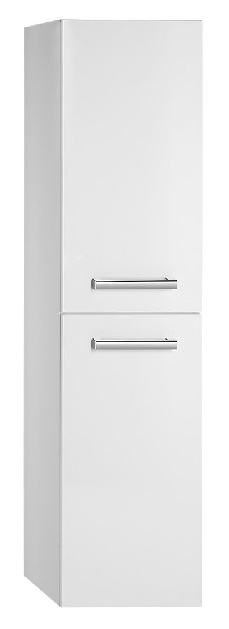 VEGA skříňka vysoká s košem, 40x150x31cm, bílá VG160