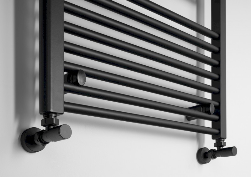 DIRECT otopné těleso s bočním připojením 600x1680mm, černá mat ILR66B