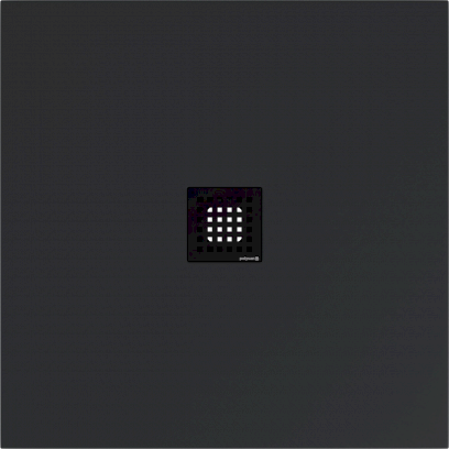 FLEXIA vanička z litého mramoru s možností úpravy rozměru, 90x90cm, antracit mat 71546.51