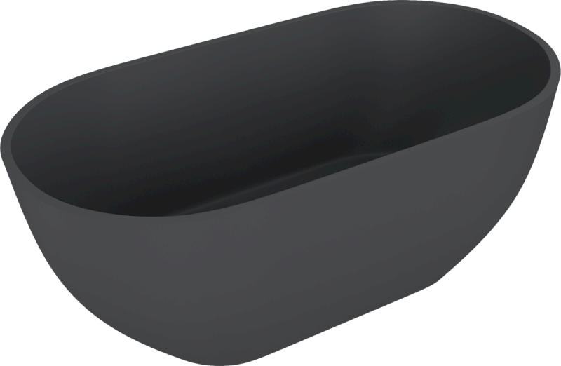 REDUTA volně stojící vana litý mramor 150x75x58cm, antracit mat 71843.51