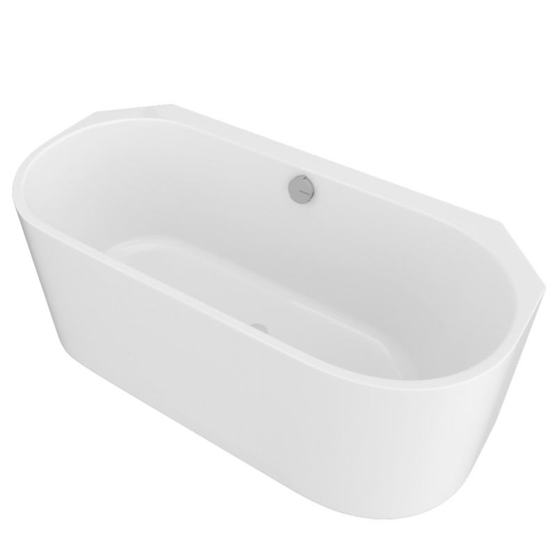 ASTRA AR MONOLITH rohová vana 160x75x60cm, bílá 34611MAR