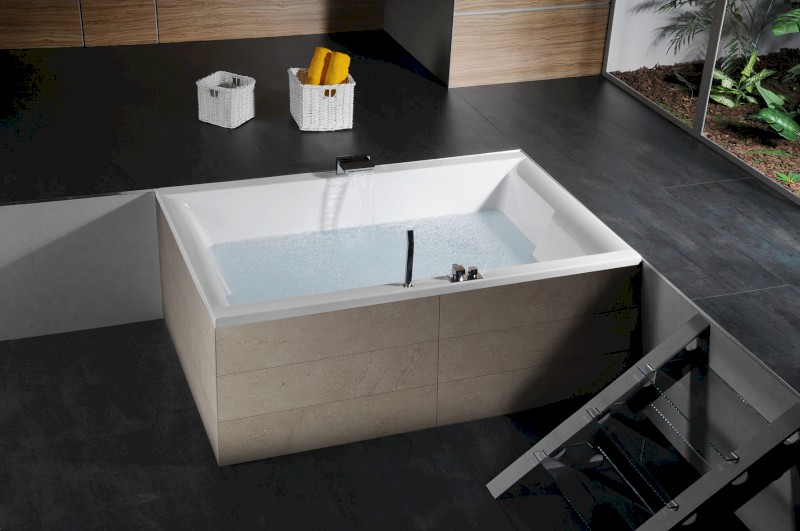 DUPLA obdélníková vana 180x120x54cm, bílá 13611