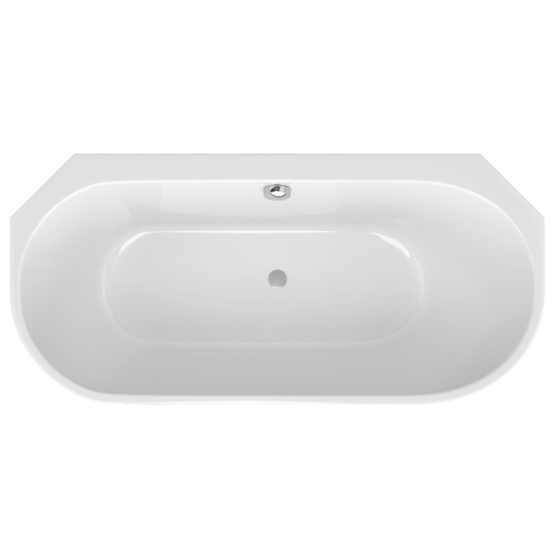 ASTRA AR MONOLITH rohová vana 160x75x60cm, bílá 34611MAR