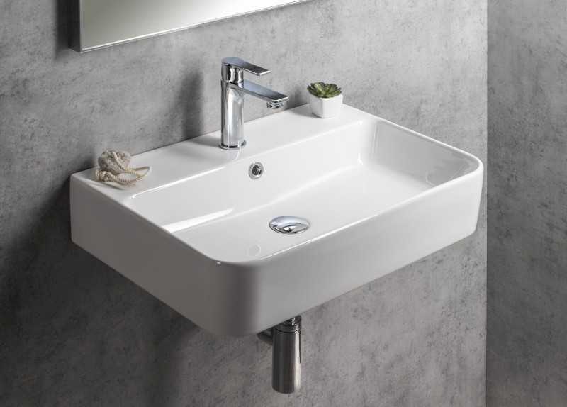 GALI keramické umyvadlo 60x42cm, bílá TU0177