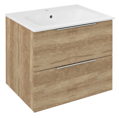 CIRASA umyvadlová skříňka 59,2x52x46cm, dub alabama CR611-2222