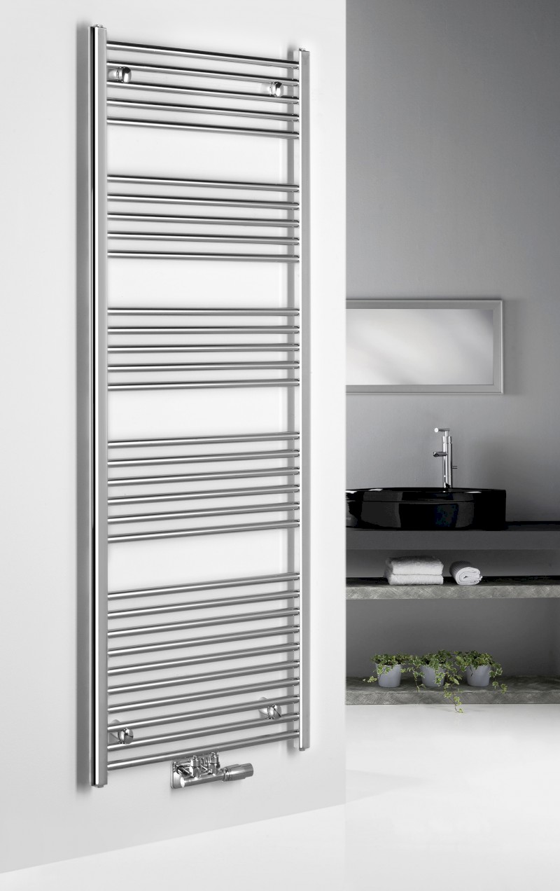 ALYA otopné těleso rovné 600x1785mm, středové připojení, chrom LLS306