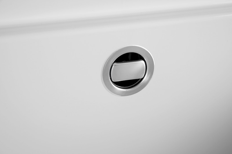 Výlevka na skříňku 58x38cm, plast bílá PI5838