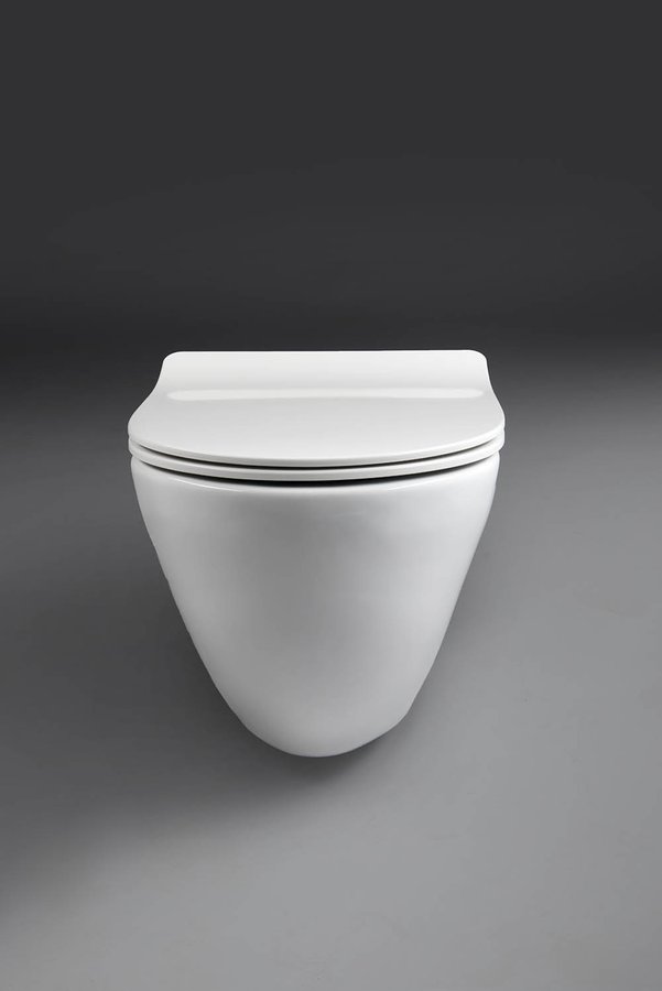 PAULA závěsná WC mísa, 35,5x50cm, bílá TP325