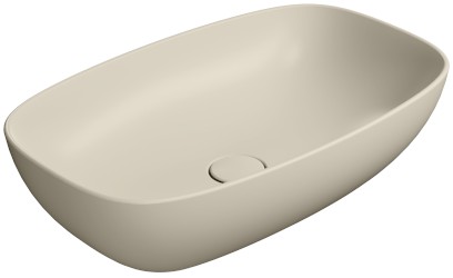 NUBES keramické umyvadlo na desku 60x38cm, creta mat 978308