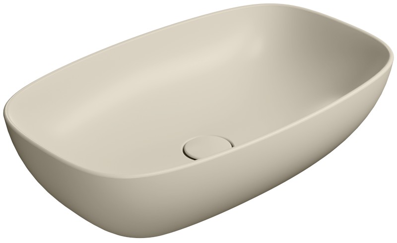 NUBES keramické umyvadlo na desku 60x38cm, creta mat 978308