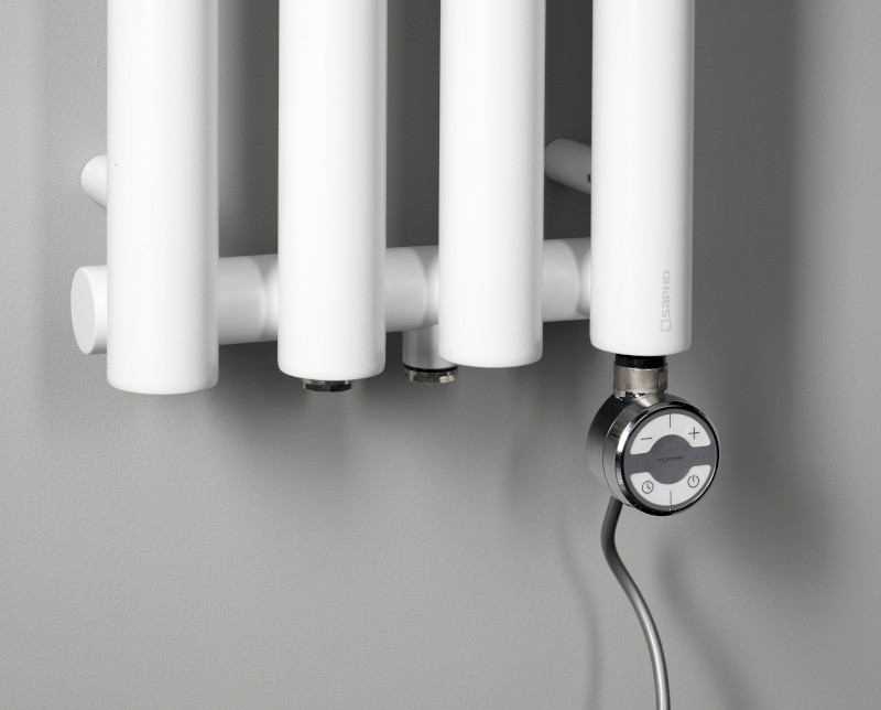 PILON otopné těleso 270x1800mm, se čtyřmi háčky pro ručník, bílá mat IZ121T