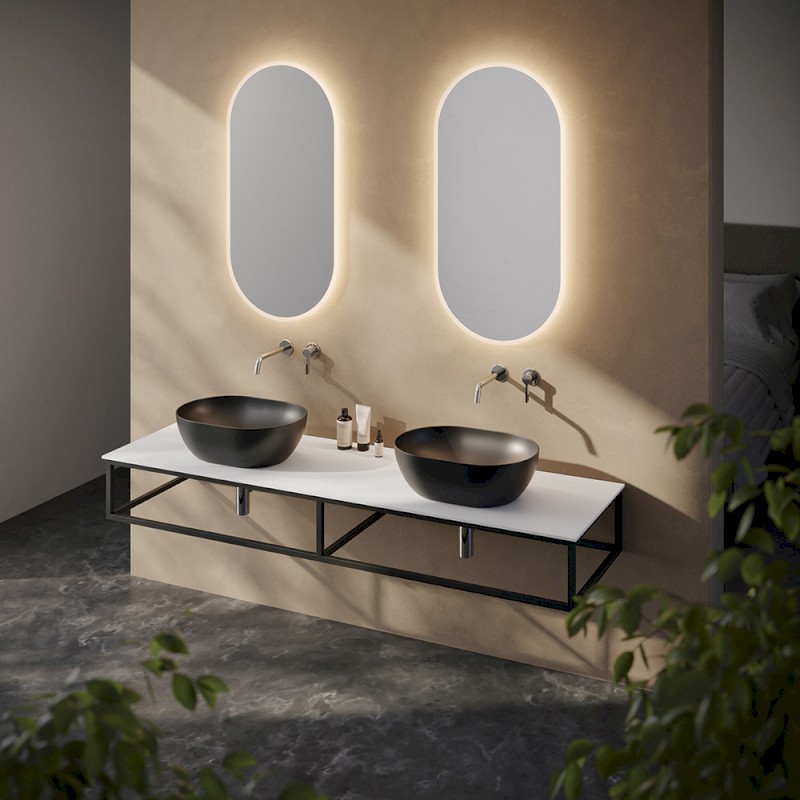 SKA deska Rockstone 121x1,2x51,5cm, bílá mat NR620-0101